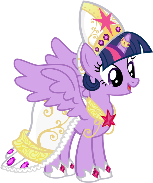Pixelkitties, Female, Mare, Pony, Pope, Popess, Safe, - Princess Twilight Sparkle Dress (662x707), Png Download
