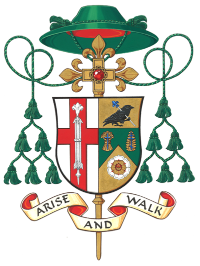 Episcopal Coat Of Arms - Personal Motto Coat Of Arms (400x531), Png Download