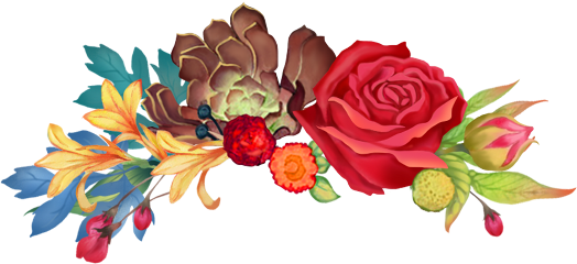 Freetoedit Beautiful Flowers Leaf Rose - Garden Roses (524x240), Png Download