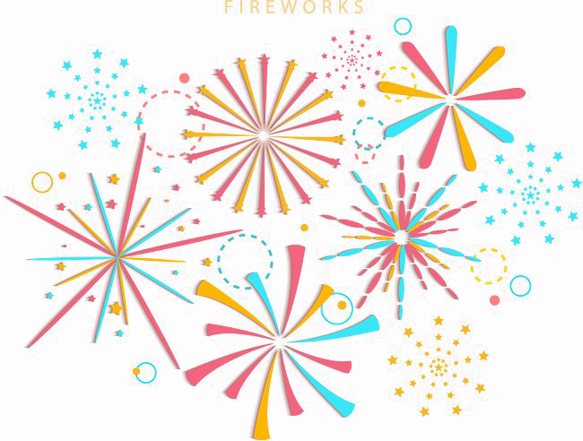 Fireworks Celebration Transparent Image - Decoration (650x492), Png Download