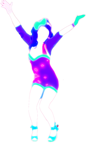 288px-firework Coach Transparent - Just Dance 2 Firework (288x479), Png Download