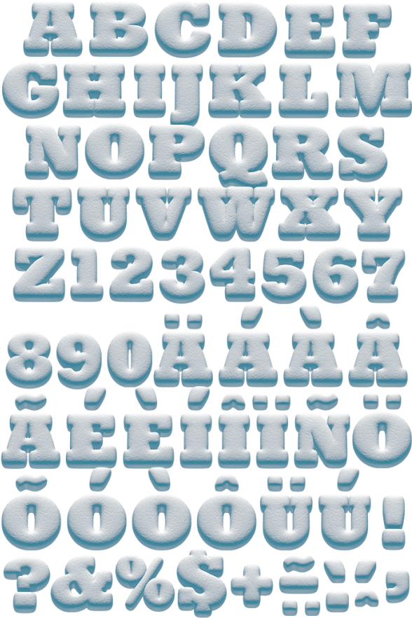 Snowball White Font - Library (595x899), Png Download