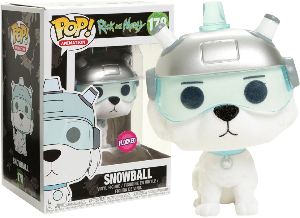 Rick - Rick And Morty Snowball Funko Pop (983x707), Png Download
