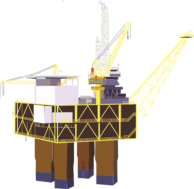 Oil-rig - Rig Clipart Png (640x623), Png Download