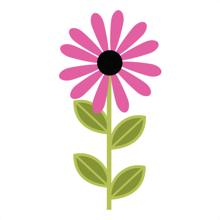 Flower Cut File For Scrapbooking Flower Free Flower - Flower Svg Files Free (432x432), Png Download