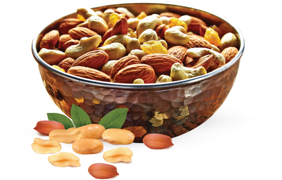 Nuts Mix Png (576x372), Png Download