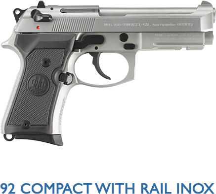 Beretta M9 (446x456), Png Download