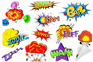 Vector Illustration Of Collection Of Comic Book Explosion - Comic Book (400x400), Png Download