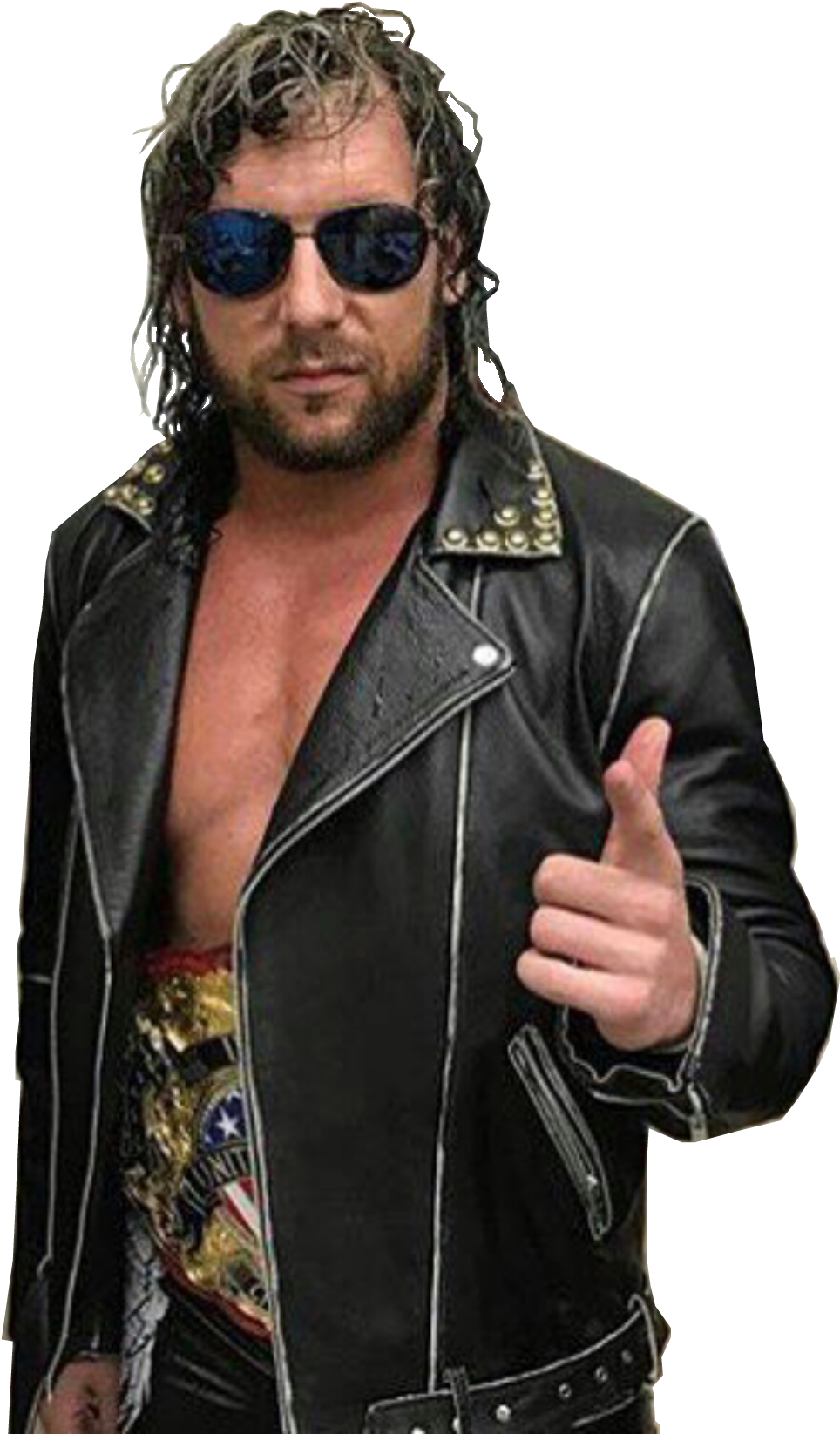 Kenny Omega Png Free Download - Kenny Omega Leather Jacket (1000x1649), Png Download