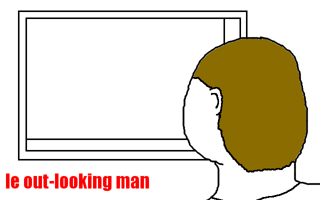 Dank Maymays - Le Out Looking Man (640x400), Png Download