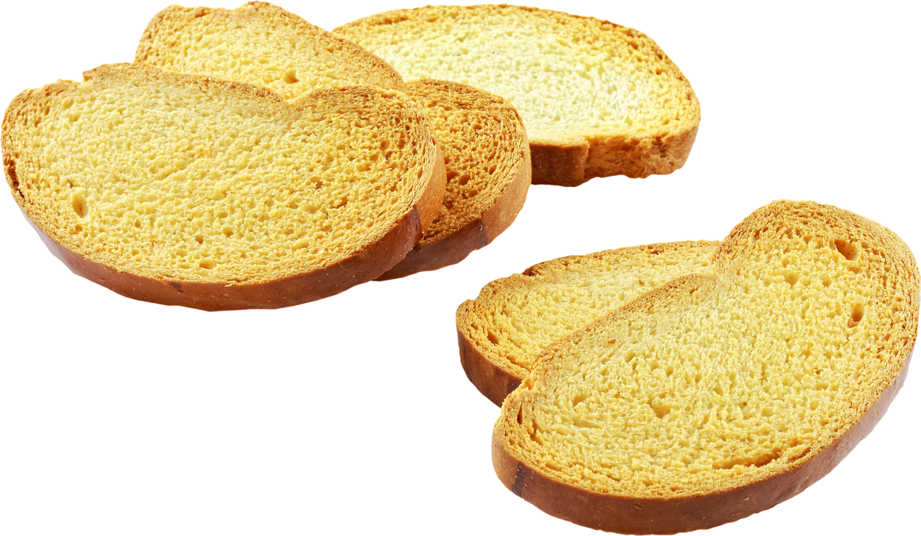 Toast Transparent Png - Rusk Biscuit Png (1898x1106), Png Download