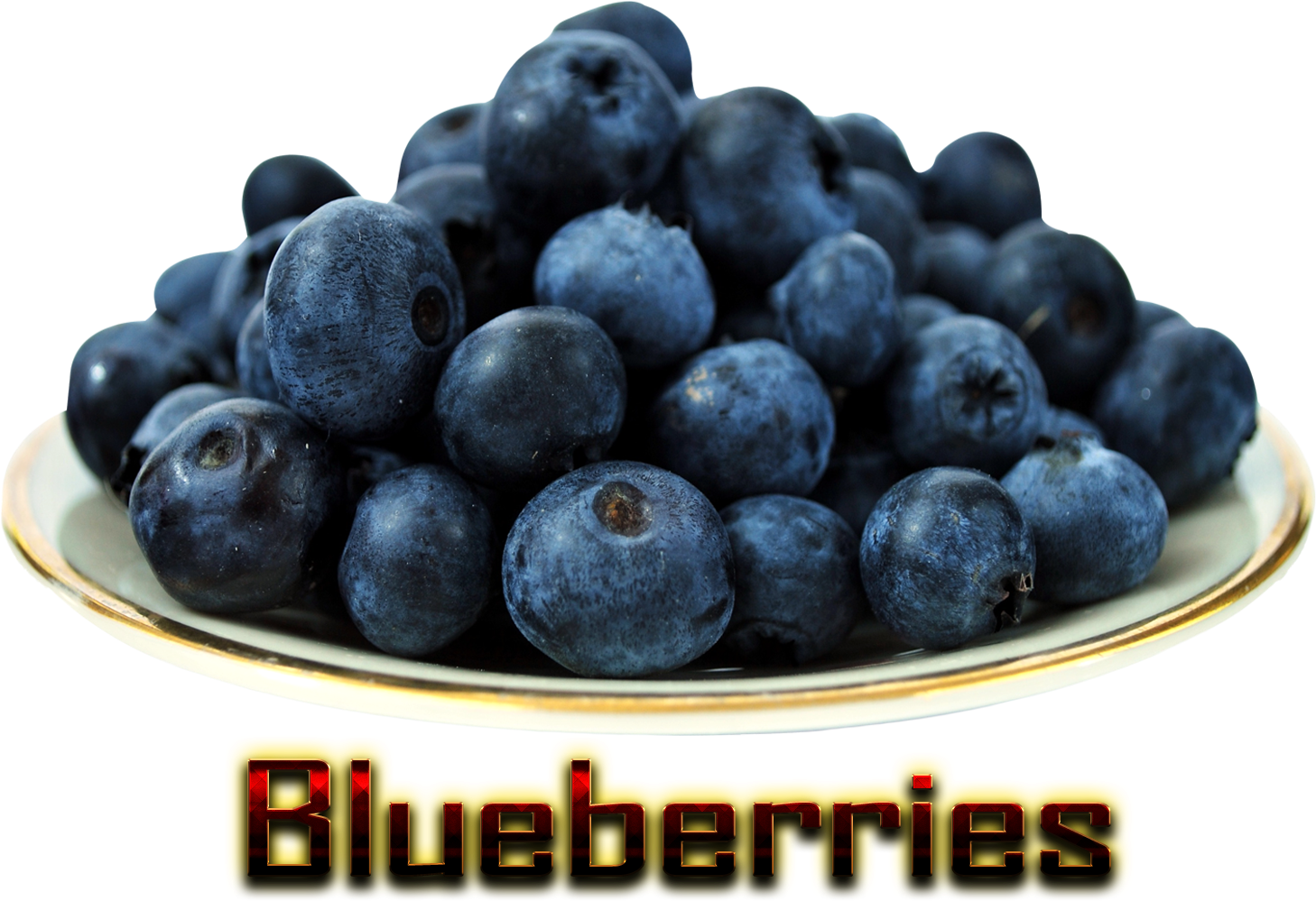 Blueberries Png (1685x1176), Png Download