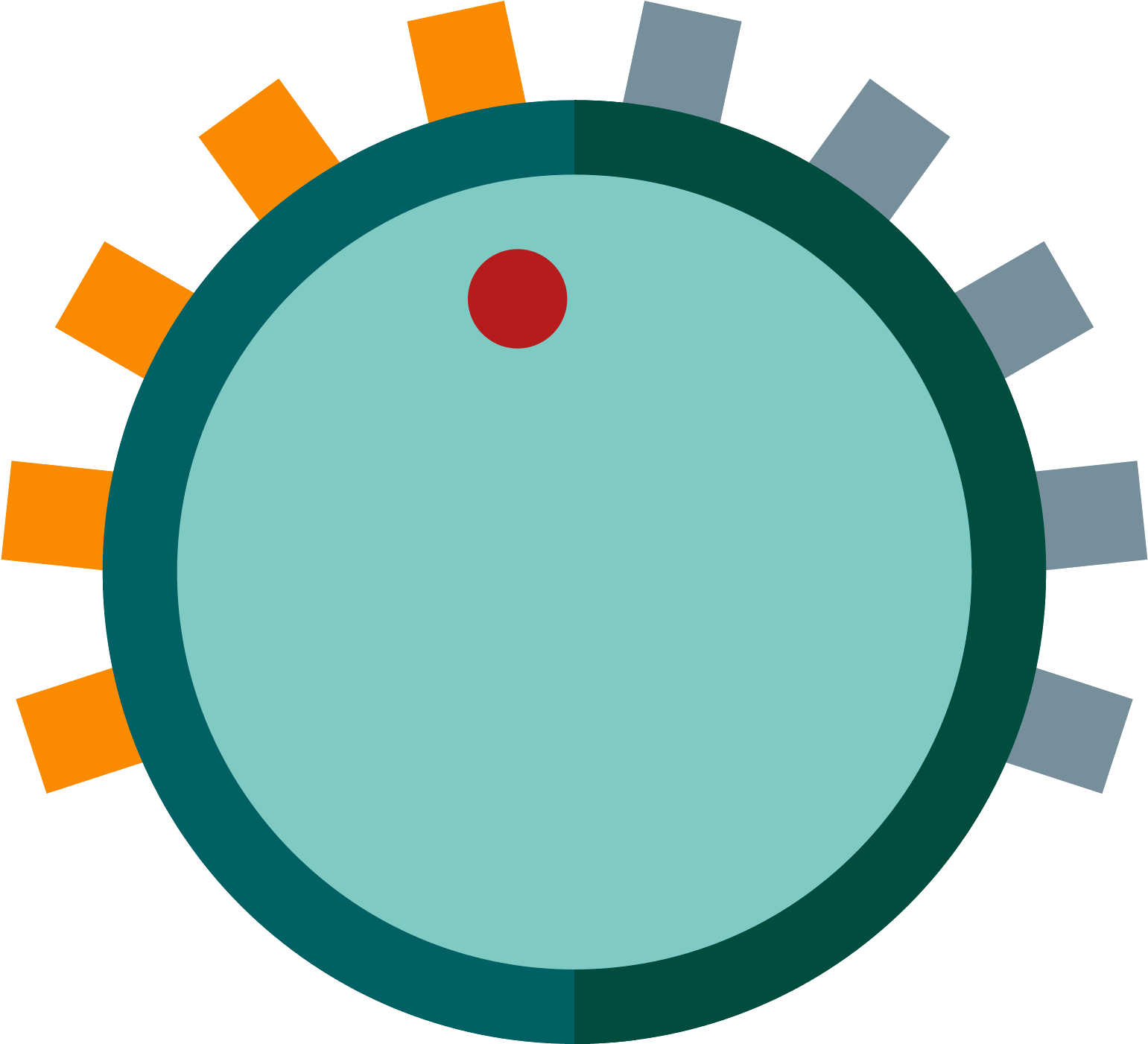 Light Dimming 50 Percent Icon - Alchemy Gothic Industrilobe Steampunk Earrings (1600x1600), Png Download