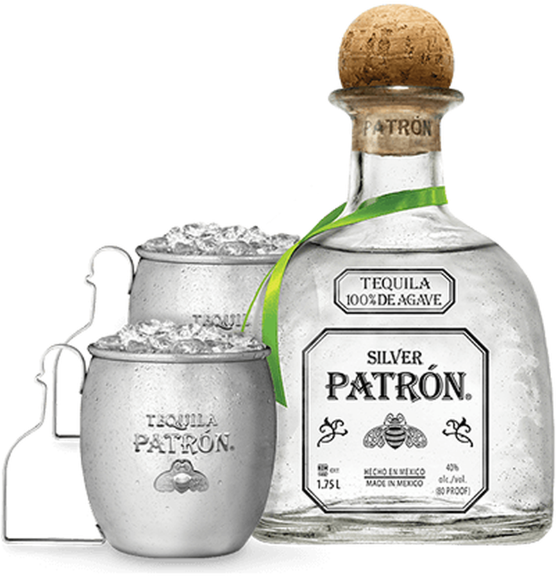 Patron Reposado Tequila - 200 Ml Bottle (800x910), Png Download