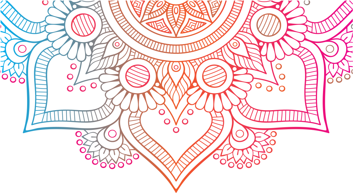 Mandala Logo Png Graphic Black And White Download - Mandala Coloring Books [book] (1200x1200), Png Download