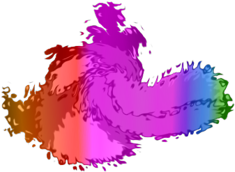 Angry Birds Psychedelic Bird 2 - Illustration (375x360), Png Download