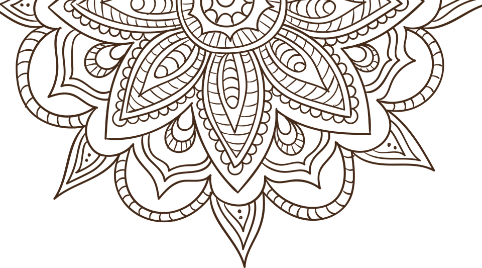 Mandala-2780170 960 720 39730604522 85da3e05f3 H - Easy Adult Coloring Pages (960x533), Png Download