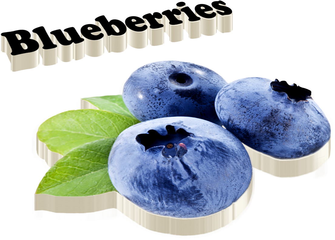 Blueberries Png Images - Bilberry (1301x858), Png Download