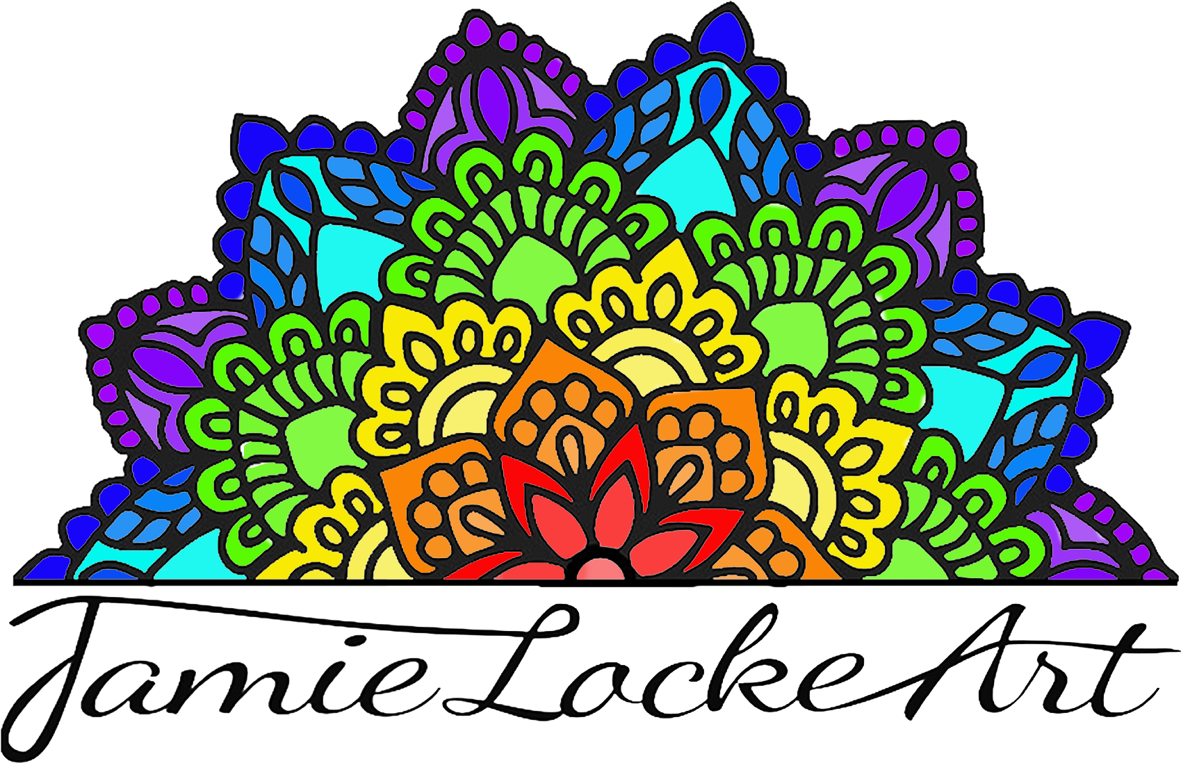 Jamie Locke Art - Mandala (1823x1206), Png Download