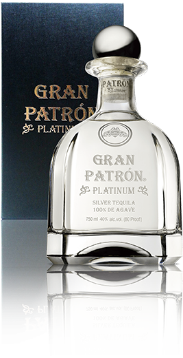 Gran Patron Platinum 1.75 L (267x520), Png Download