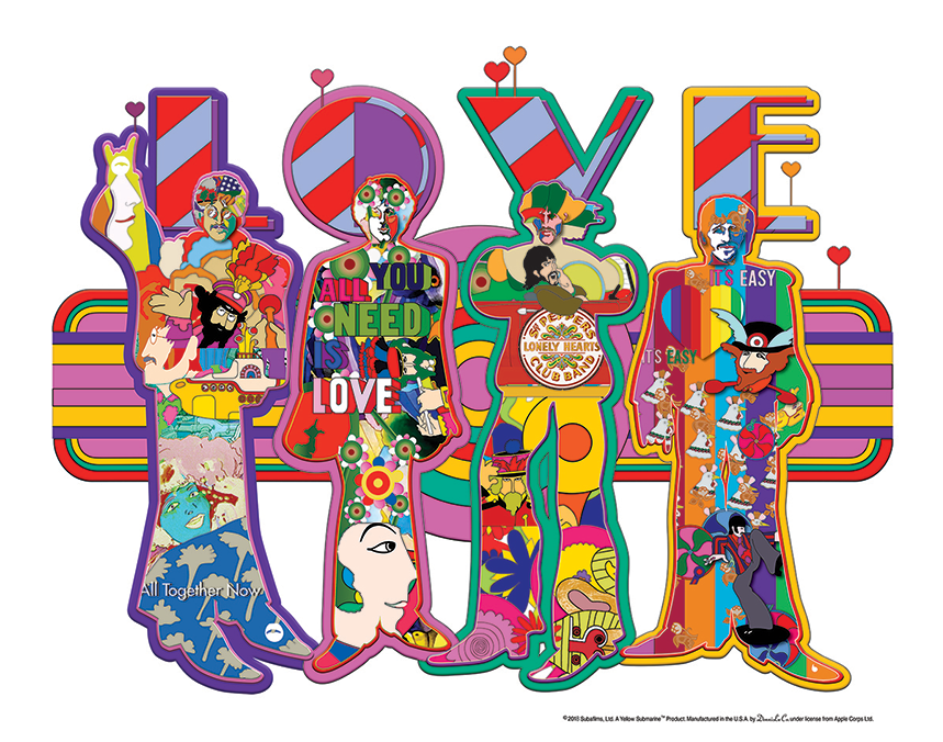 Double Tap To Zoom - The Beatles (1000x1000), Png Download