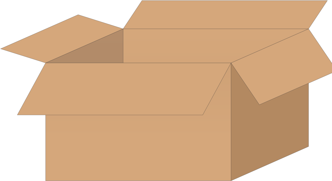 Paper Cardboard Box Packaging And Labeling - Cardboard Clipart (1200x750), Png Download