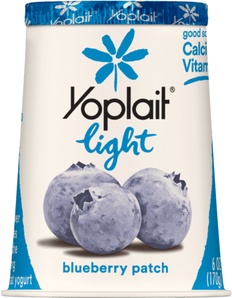 Blueberry Pach - Yoplait Light Yogurt (433x433), Png Download