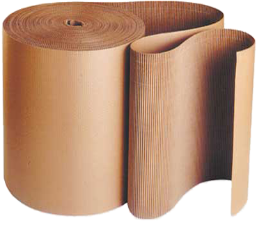 Corrugated Cardboard Rolls - Corrugated Cardboard Roll (400x400), Png Download