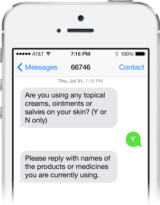 Storyline Alerts - Text Message Survey (549x705), Png Download