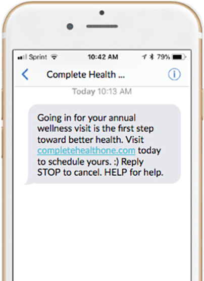 Phone With Text Message - Iphone Text Message Png (500x599), Png Download