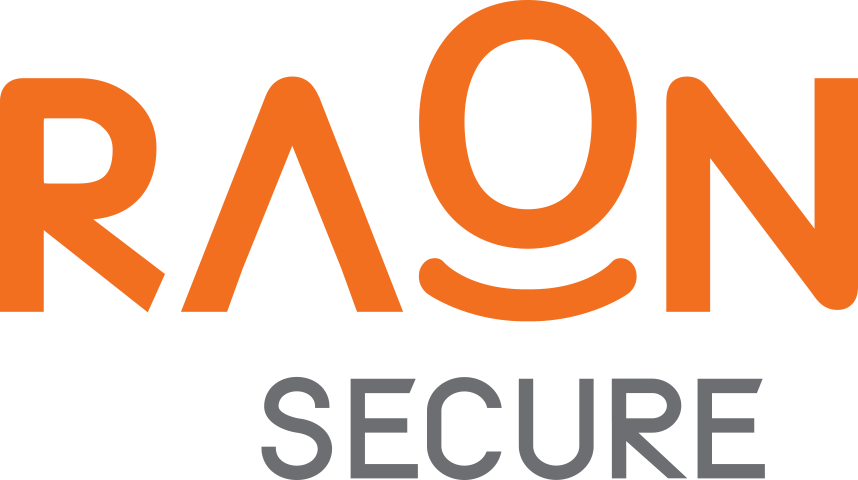 Raonsecure - " - 라온 시큐어 로고 (858x480), Png Download