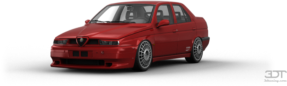 Alfa Romeo 155 Q4 Sedan 1992 Tuning - Alfa Romeo 155 (1004x373), Png Download