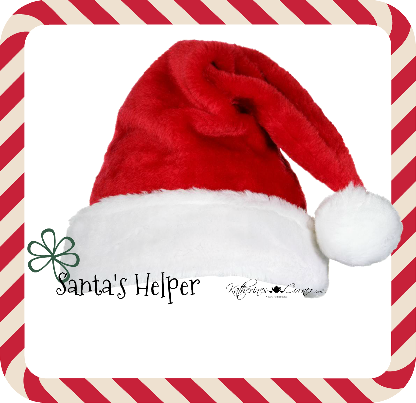 Santas Helper At Katherines Corner - 8 More Weeks Till Christmas (1365x1325), Png Download