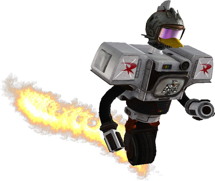 1 New Weapons New Creatures New Armors New Items New - Fallout New Vegas Gizmoduck (699x589), Png Download