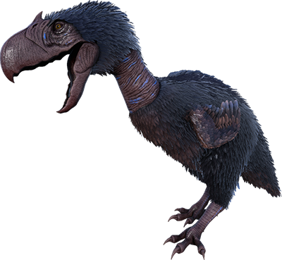 Terror Bird Taming & Ko Tips - Ark Terror Bird (400x369), Png Download