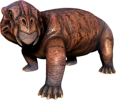 Lystrosaurus - Ark Survival Evolved Lystrosaurus (400x347), Png Download