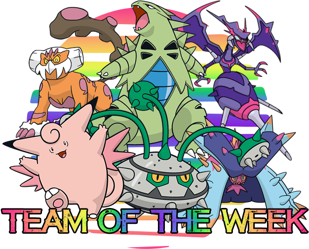 Dpipxx7w4aafkv - Pokemon Team Of The Week (634x534), Png Download