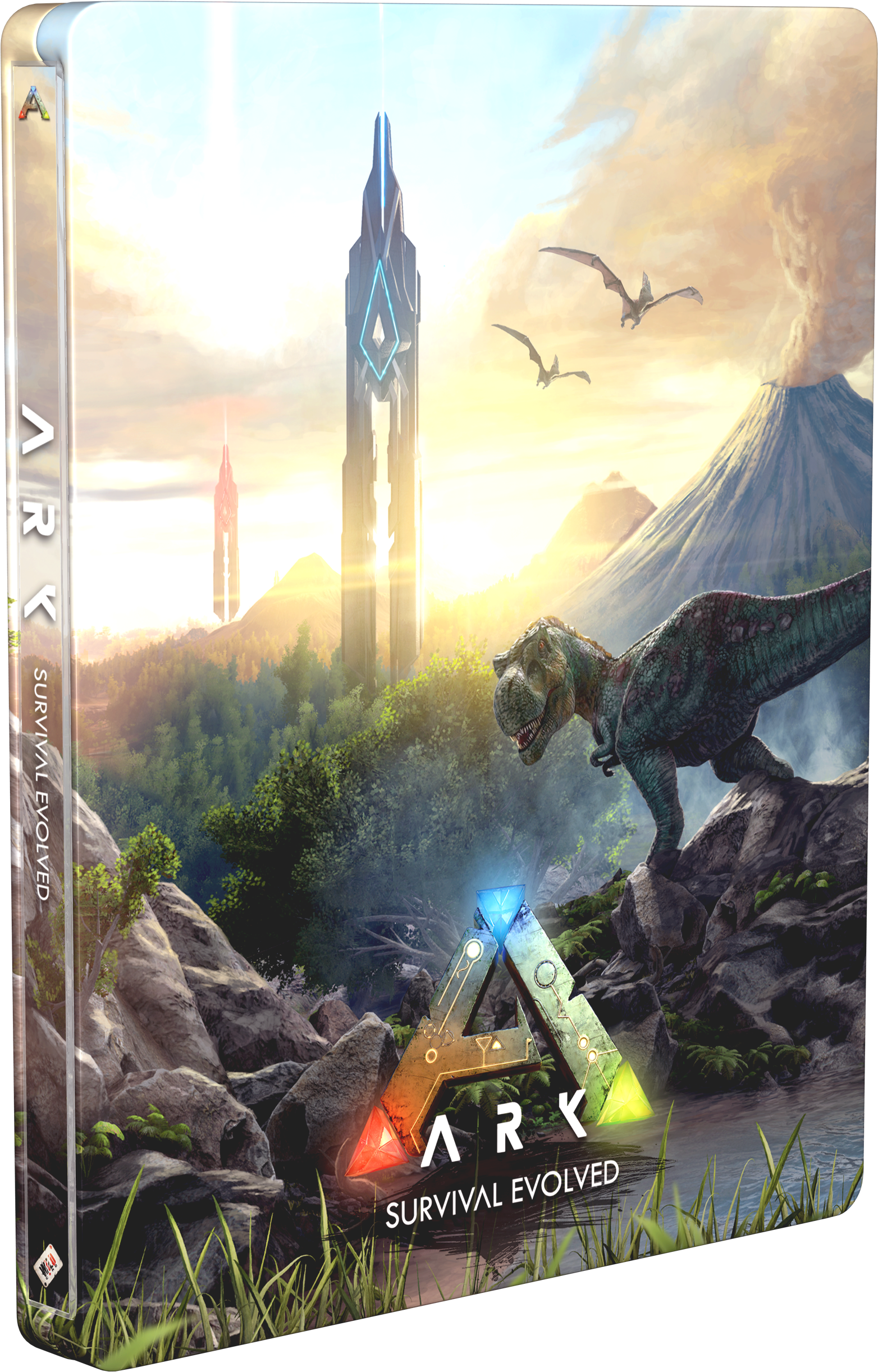 Survival Evolved - Ark Steelbook (2610x2610), Png Download