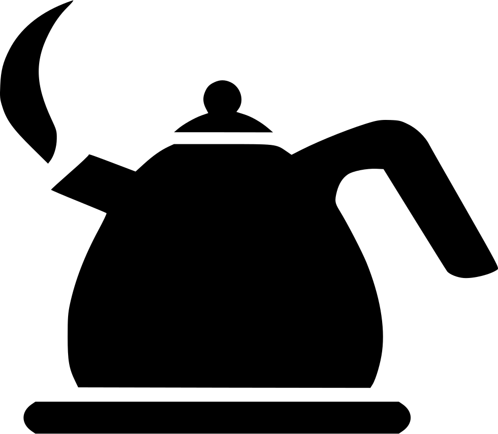 Electric Kettle Teapot Teakettle Kitchen Dishes Comments - Teapot (980x854), Png Download