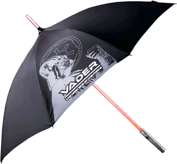 Darth - Star Wars Umbrella (588x548), Png Download