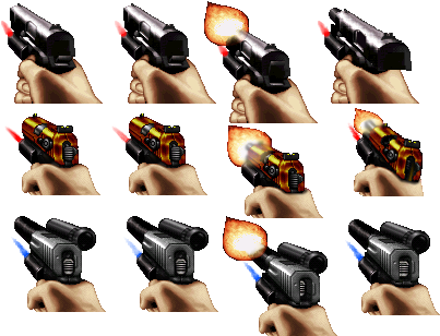 Credits To Doomnukem, Osjclatchford And Eurocom - Duke Nukem Assault Rifle (456x321), Png Download