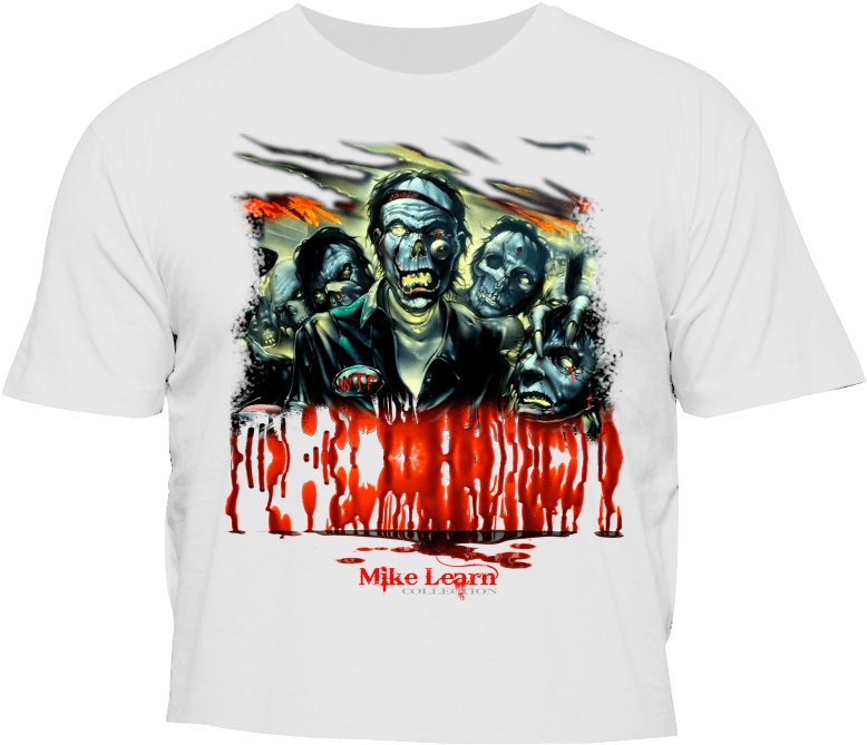 Freehand Zombie Horde Pr - Clothing (800x701), Png Download
