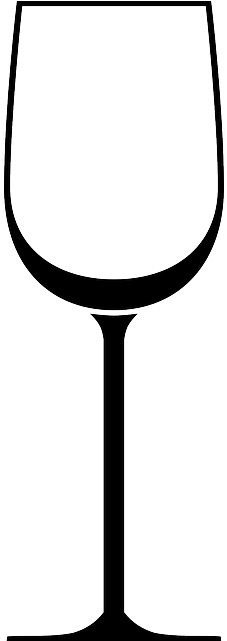 Wine Glass, Glass, White, Wine, Dishes - Wine Glass Clipart Png (320x640), Png Download