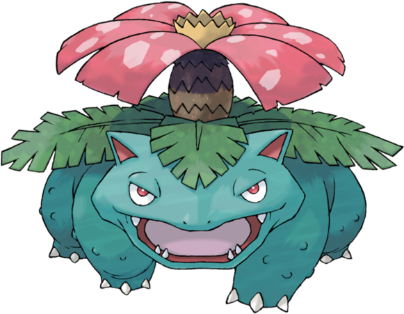 Grass - Pokemon Venusaur (580x580), Png Download