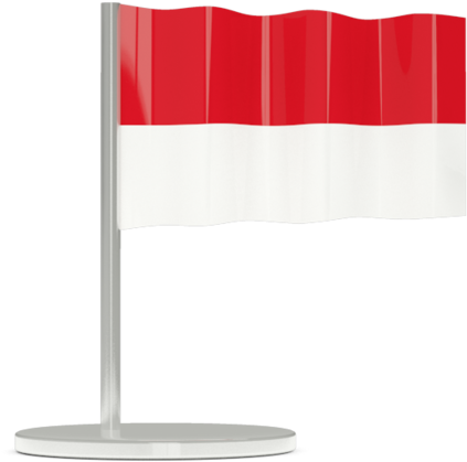 Monaco Flag Png Transparent Images - Sierra Leone Flag Gif (640x480), Png Download