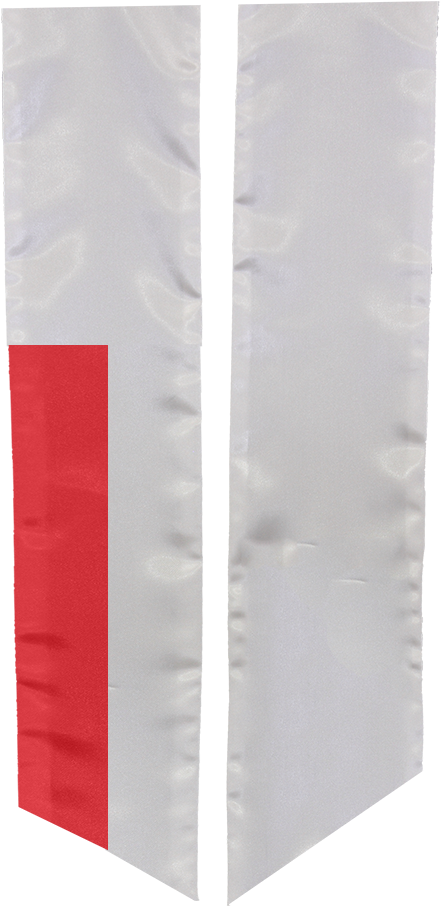 Study Abroad Sash For Indonesia - Flag (694x1041), Png Download