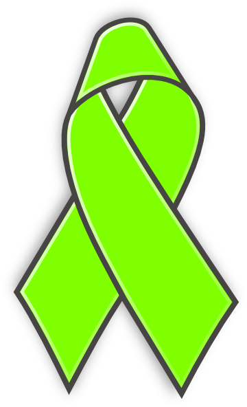 How To Set Use Lyme Awareness Ribbon Clipart (360x592), Png Download