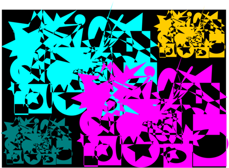 Visual Arts Pink M Flower Animated Cartoon - Clip Art (481x340), Png Download