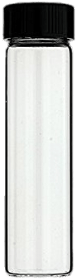 Glass Vial With Plastic Screw Top - Vial (400x400), Png Download
