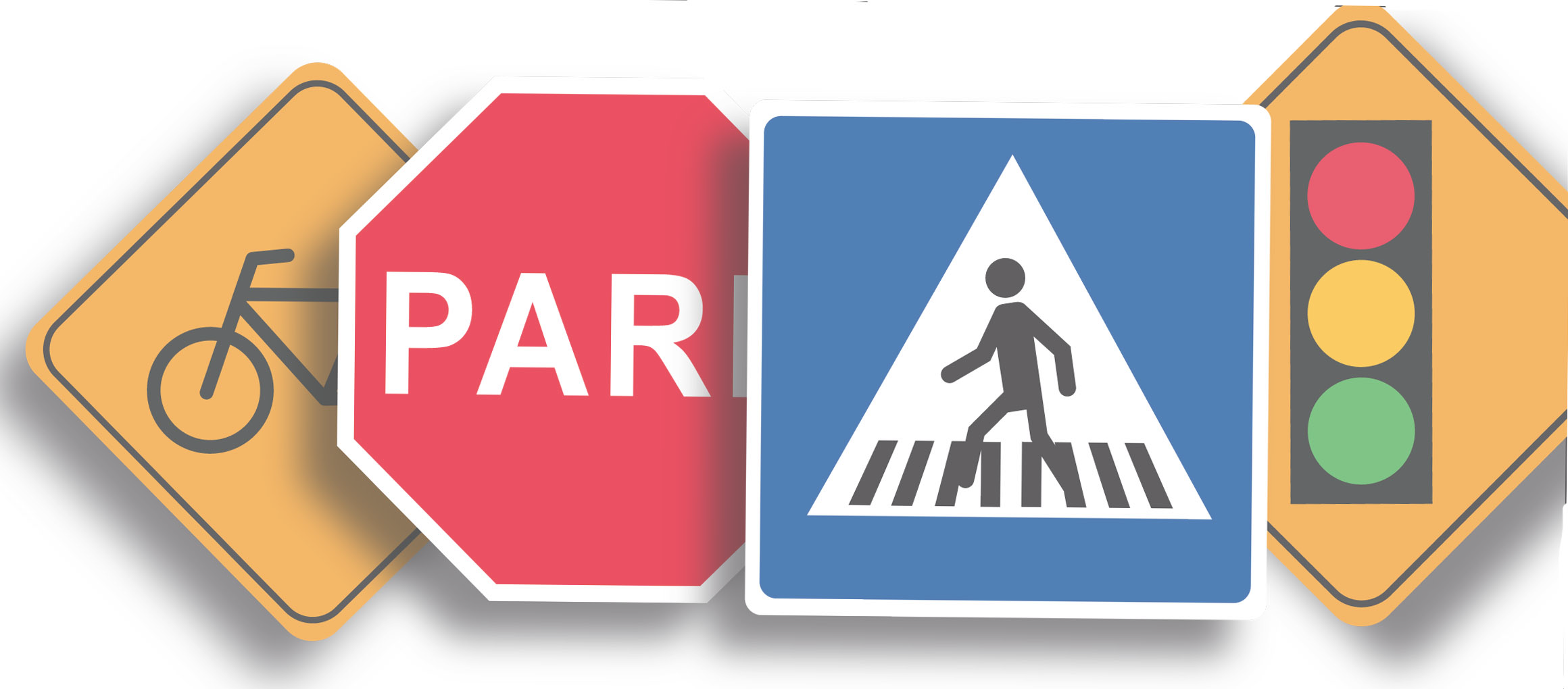 Práctica De Educación Vial - Impotancia De La Educacion Vial (2320x1020), Png Download